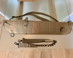 Shotgun scabbard and sling - Used airsoft equipment