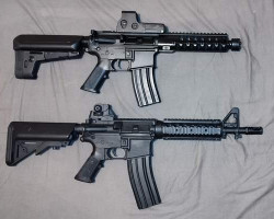 2xM4 Aeg - Used airsoft equipment