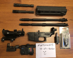 hk416 rail/outer barrels/exten - Used airsoft equipment