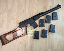 Upgraded LCT VSS DMR w/ 7 mags - Used airsoft equipment