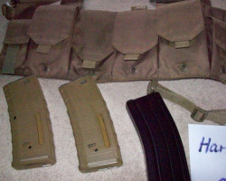 Tan lightweight chest rig - Used airsoft equipment