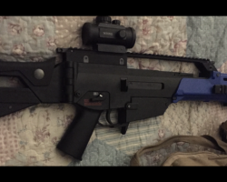 Blue/black G36 - Used airsoft equipment