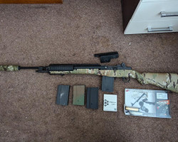 Marui M14 c/w GuarderFTK+Perun - Used airsoft equipment