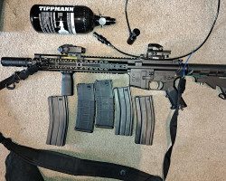 Tippman m4 upgraded - Used airsoft equipment