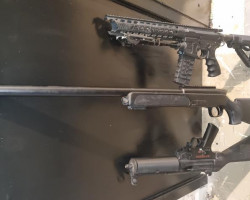 Ssg69, cm16 predator & mp5sd6 - Used airsoft equipment