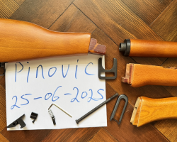AK real wood furniture - Used airsoft equipment