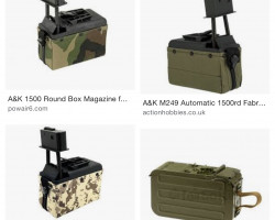 m249 working box mag needed!!! - Used airsoft equipment