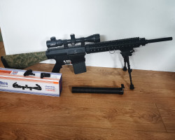 A&k sr25 upgraded - Used airsoft equipment