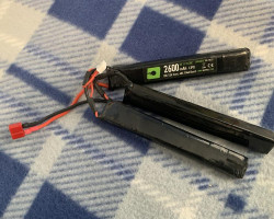 Nuprol 2600 mah 3s 20c Battery - Used airsoft equipment
