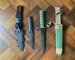 Training Knife and Bayonet - Used airsoft equipment