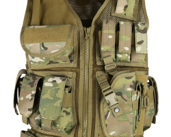 Cross Draw Tactical Vest - BTP - Used airsoft equipment
