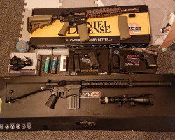 Various RIFs and gear - Used airsoft equipment