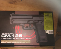CM.125 fully auto electric - Used airsoft equipment
