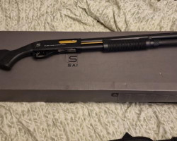 Salient Arms M870 MK3 Shotgun - Used airsoft equipment