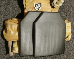 Plate Carrier dummy plates - Used airsoft equipment