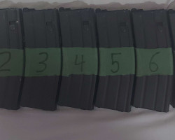 6x MWS Mags for sale - Used airsoft equipment