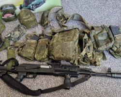 Digital flora job lot - Used airsoft equipment