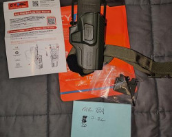 H&K USP + H&K USP-C Holster - Used airsoft equipment