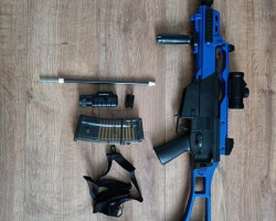 Blue M4 g36-c AEG - Used airsoft equipment