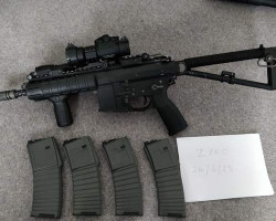 WE PDW 8INCH GBBR + 4 MAGS - Used airsoft equipment