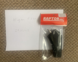 levar raptor grip with hpa tap - Used airsoft equipment
