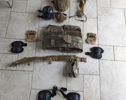 SAS CT Style Gear Set Up - Used airsoft equipment