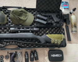 Novritsch sniper bundle - Used airsoft equipment