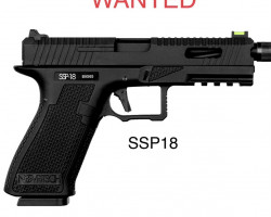 SSP18 WANTED - Used airsoft equipment