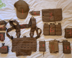 Loads of gear - Used airsoft equipment