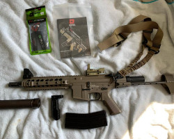 NUPROL FREEDOM FIGHTER - TAN - Used airsoft equipment