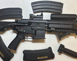 TM DEVGRU HK416D + 4 magazines - Used airsoft equipment