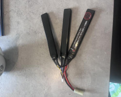 11.1v 1450mAh LiPo Battery - Used airsoft equipment