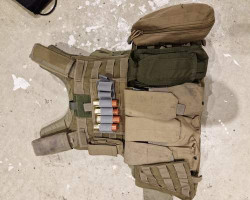 Body armour vest with filler - Used airsoft equipment