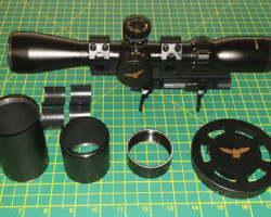 Falcon Merlin IR 4-14x56 Scope - Used airsoft equipment