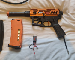 Orange article 1 with hpa gea - Used airsoft equipment