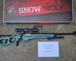 Snow Wolf SV98 Sniper - Used airsoft equipment