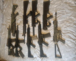 5 GHK rifles for sale - Used airsoft equipment
