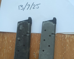 2 X 1911 mags - Used airsoft equipment