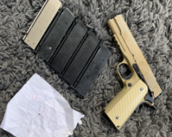 WE 1911 GBB pistol - Used airsoft equipment