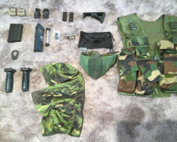 Lots of tactical gear and more - Used airsoft equipment