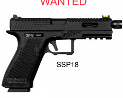 WANTED SSP18 - Used airsoft equipment