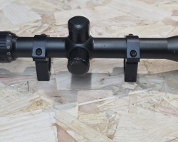 NcSTAR 6-24X50 AO Rifle Scope - Used airsoft equipment