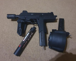 Mp9 with drum mag - Used airsoft equipment