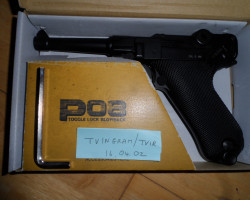 KWS Luger P08 - NEW - Used airsoft equipment