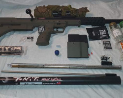 Srs a1 20" and extras - Used airsoft equipment