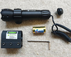 LXGD TACTICAL GREEN DOT LAZER - Used airsoft equipment
