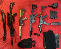 4 Gun Bundle - Used airsoft equipment