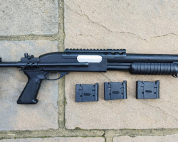 A&K shotgun, Glock Aep - Used airsoft equipment