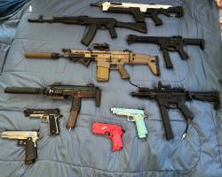 Mass sale or individual - Used airsoft equipment