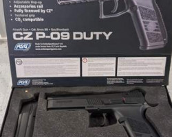 ASG CZ P-09 DUTY PISTOL. - Used airsoft equipment